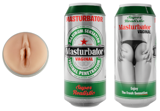 1000000114 SUPER REALISTIC BEER MASTURBATOR VAGINAL